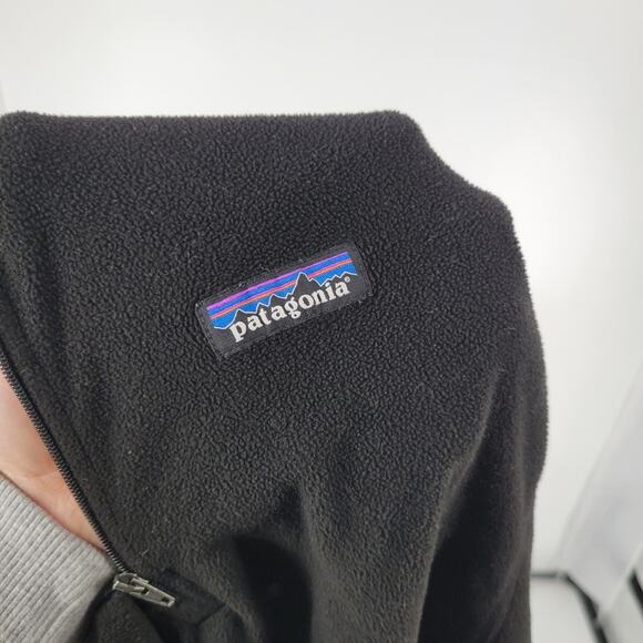 Patagonia Women's Black Micro D 1/4-Zip Fleece S - Picture 8 of 10